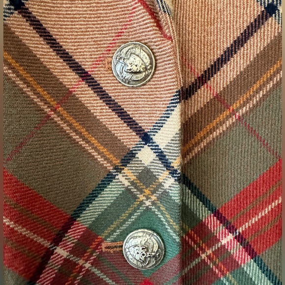 VINTAGE Juicy Couture Plaid Blazer, 2-button, Single-Breasted - Picture 4 of 7